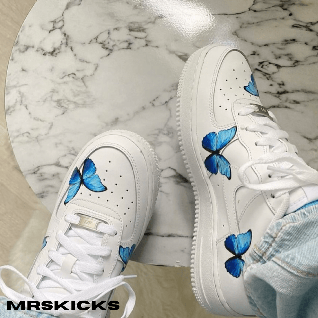 Air force 1 blue butterfly sales