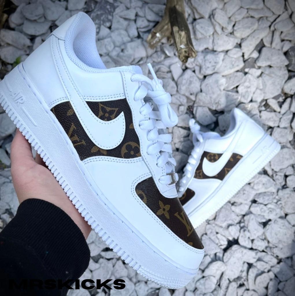 custom airforces , custom lv airforce 1 Louis vuitton airforce one , custom af1 shoes , lv fabric af1 , custom lv shoes , louis vuitton brown airforce 1, sneaker customiser , mrskicks, custom shoes, custom af1s , bulk custom shoes , personalised trainers 